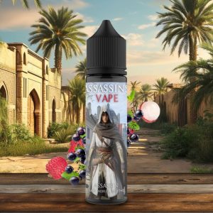 E-liquide Assassin 50ml Assassin’s Vape – Baies Noires & Menthe Givrée