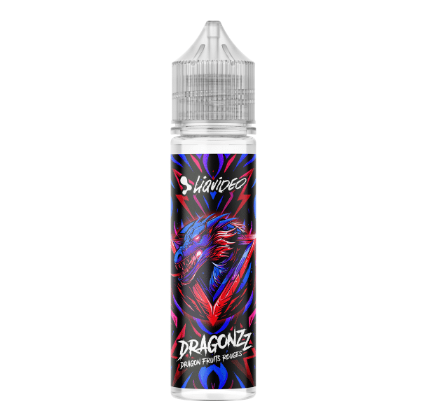 Dragon Fruits Rouges 50ml – Dragonzz Liquideo Mélange rouge frais et gourmand