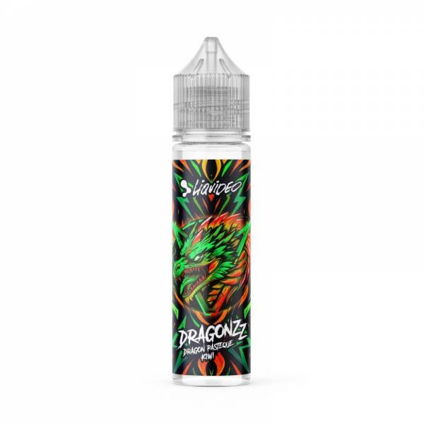 Dragon Pastèque Kiwi 50ml – Dragonzz Liquideo Frais, fruité, explosif