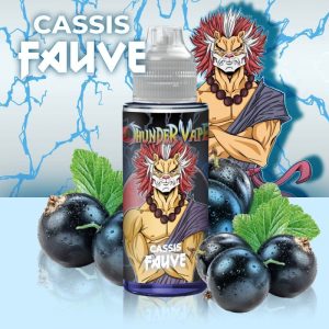 Fauve Thunder Vape 100ml E-liquid – Ribes nero intenso e freschezza selvaggia