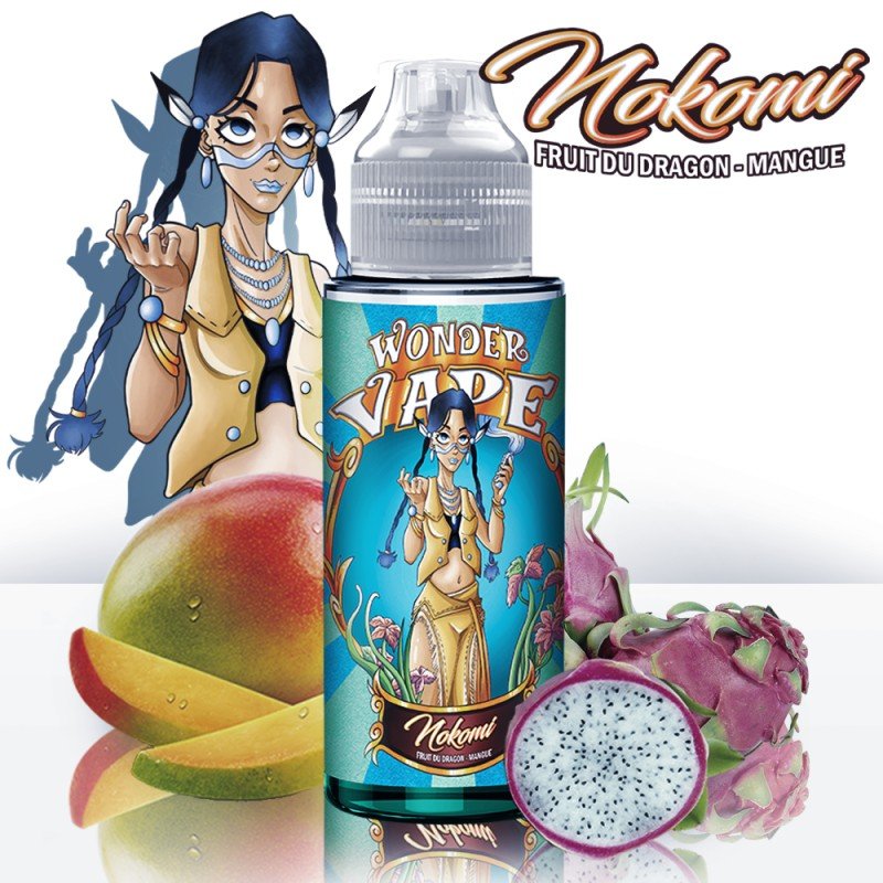 Nokomi E-líquido 100ml - Wonder Vape Mango y fruta del dragón