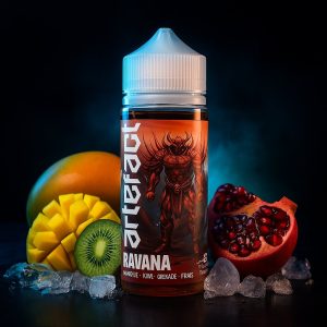 Líquido para vapear Ravana 100 ml – Artefacto | Mango, kiwi, granada y fresa
