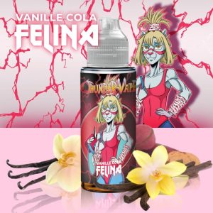 Félina Thunder Vape 100ml – E-liquid Fresh Vanilla Cola: retrò e frizzante