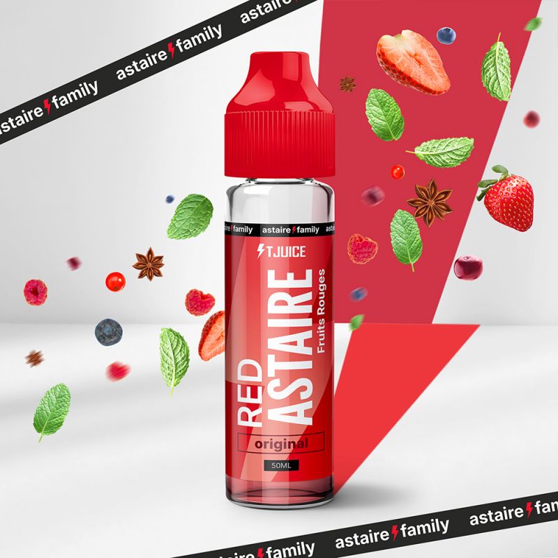 Red Astaire 50ml – L’icône fruitée mythique de TJuice