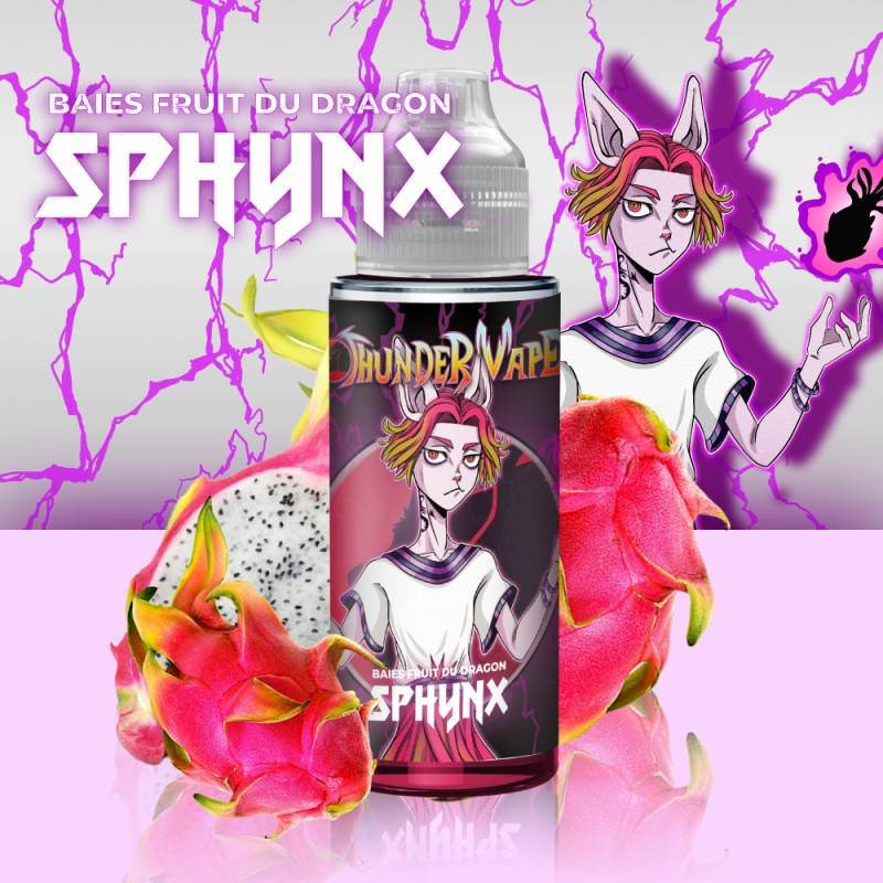 Sphynx Thunder Vape 100ml – E-liquid Bacche, Frutto del Drago e Crema Mistica