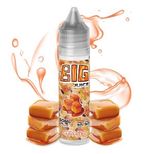 E-liquide Caramel Big Juice 50ml – Caramel fondant et gourmand