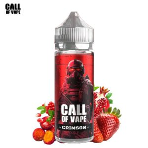 E-liquide Crimson 100ml Call Of Vape – Fraise, arbouse & grenade