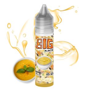 E-liquide Custard Big Juice 50ml – Crème vanille onctueuse et gourmande