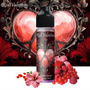 E-liquide Étreinte Sauvage 50ml Red Valentine – Fruits rouges & hibiscus
