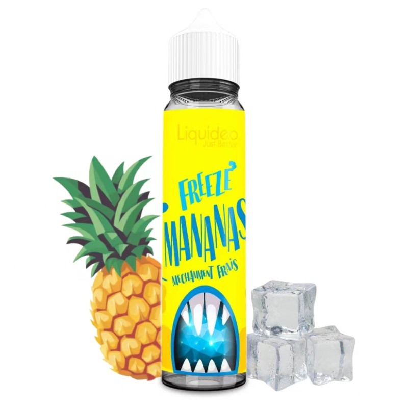 Freeze Mananas 50ml Liquideo – Sorbet Ananas Frais