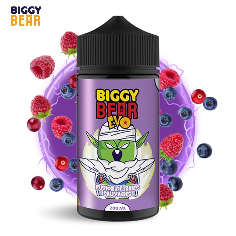 E-liquide Fusion de Baies Sauvages 200ml – Biggy Bear Evo