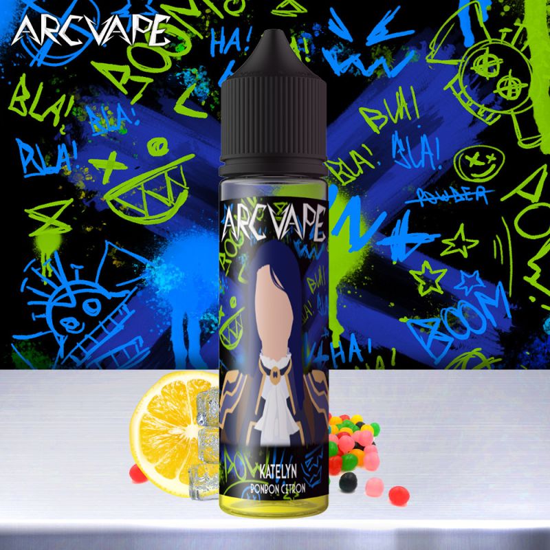 Katelyn 50ml Arcvape | Bonbon citron frais inspiré d’Arcane