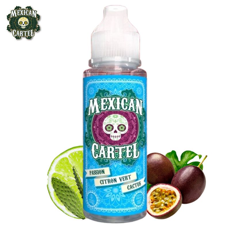 Passion Citron Vert Cactus 100ml – Mexican Cartel | Fruit Exotique Acidulé & Fraîcheur