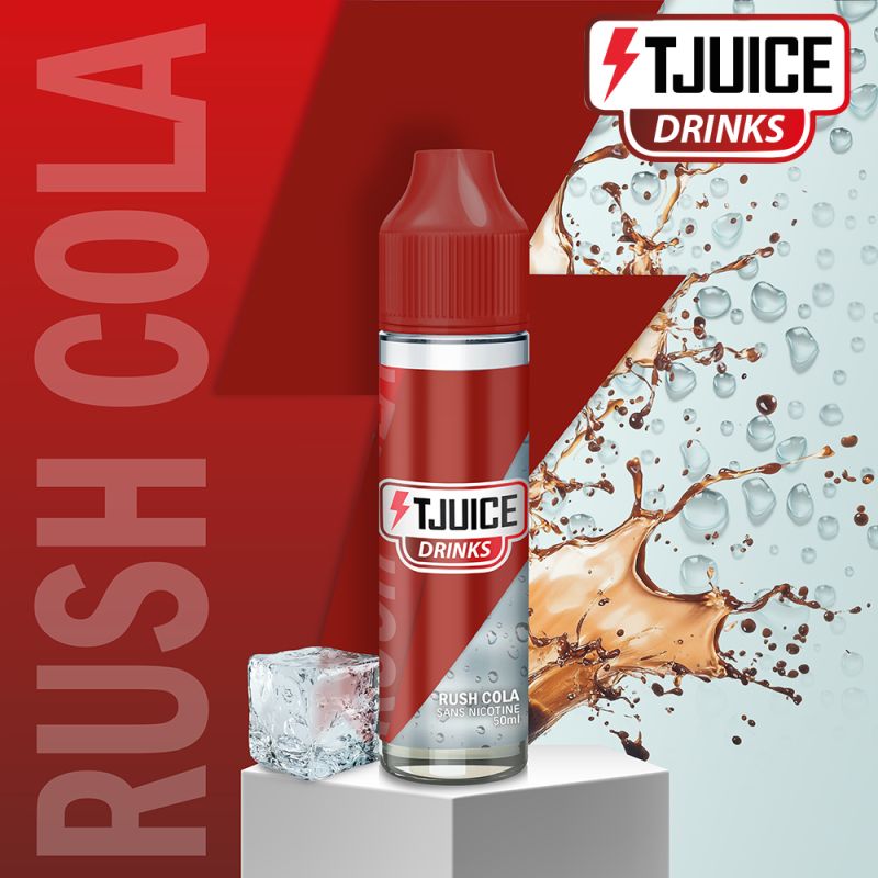 Rush Cola 50ml TJuice – Boisson pétillante et fraîche