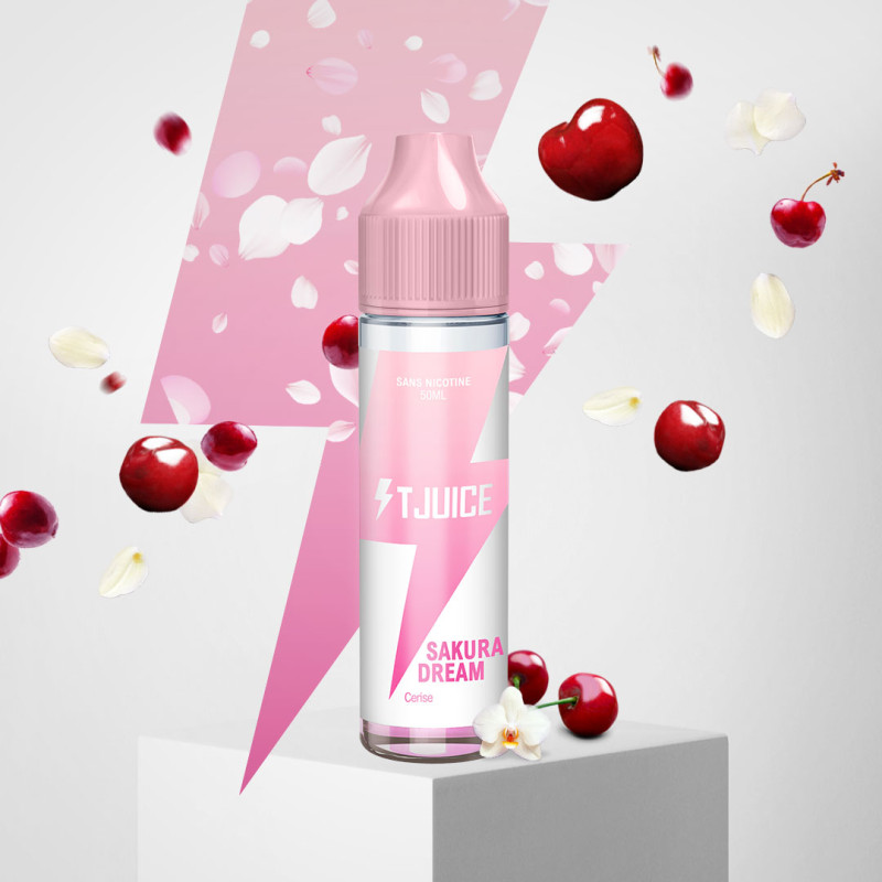 Sakura Dream 50ml T-Juice – Cerise japonaise douce et florale