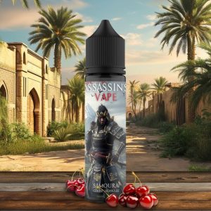 E-liquide Samourai 50ml Assassin’s Vape – Cerise Acidulée & Fraîcheur Inspirée Assassin’s Creed