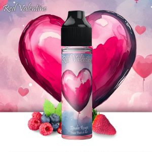 E-liquide Tendre Rouge 50ml Red Valentine – Fraise & Fruits des Bois Frais