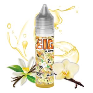 E-liquide Vanille Big Juice 50ml – Saveur vanille douce et crémeuse