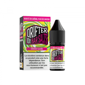 Ananas Glacée Nic Salt 10 ml | Drifter Bar Salts | Sel de nicotine – Fraîcheur intense
