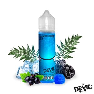 Blue Devil 50ml Avap – Framboise Bleue, Cassis, Réglisse et Frais – E-liquide Devil