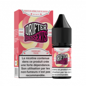 Cheesecake Fraise – Sel de Nicotine 10 ml | Drifter Desserts