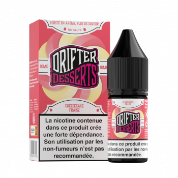 Cheesecake Fraise – Sel de Nicotine 10 ml | Drifter Desserts