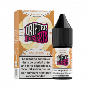 Donut à la Crème – Sel de Nicotine 10 ml | Drifter Desserts