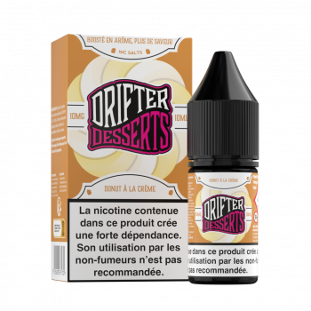 Donut à la Crème – Sel de Nicotine 10 ml | Drifter Desserts
