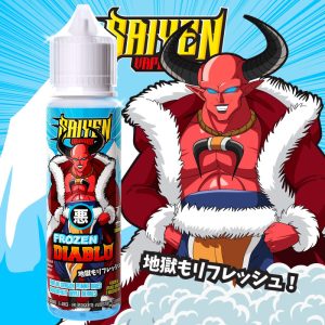 E-liquide Frozen Diablo 50 ml – Fruits rouges & Dragon Fruit Ice | Saiyen Vapors Swoke 50/50