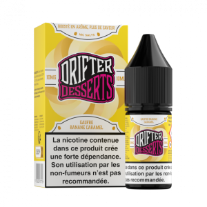 Gaufre Banane Caramel – Nic Salt 10 ml | Drifter Desserts