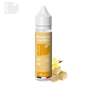 E-liquide Gaufrette Vanille Dlice 50ml – Saveur Biscuit Vanillé