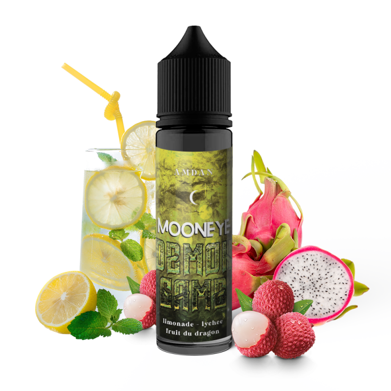 Demon Game : Amdan 50ml – Mooneye | Limonade, Lychee, Fruit du Dragon