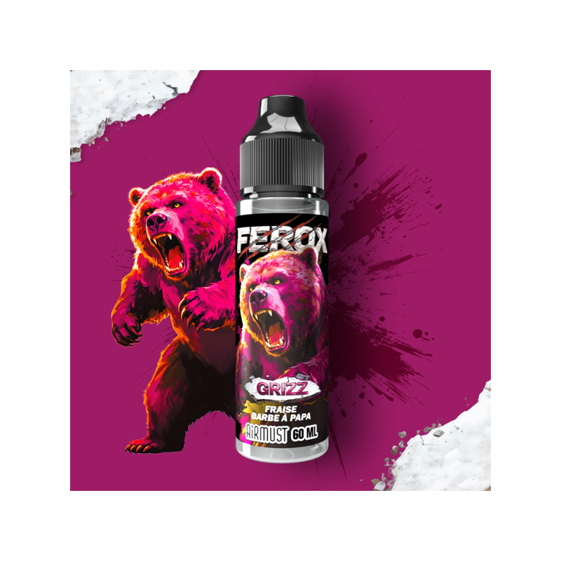 E-liquide Grizz Ferox Airmust 60ml – Gourmand Fruité