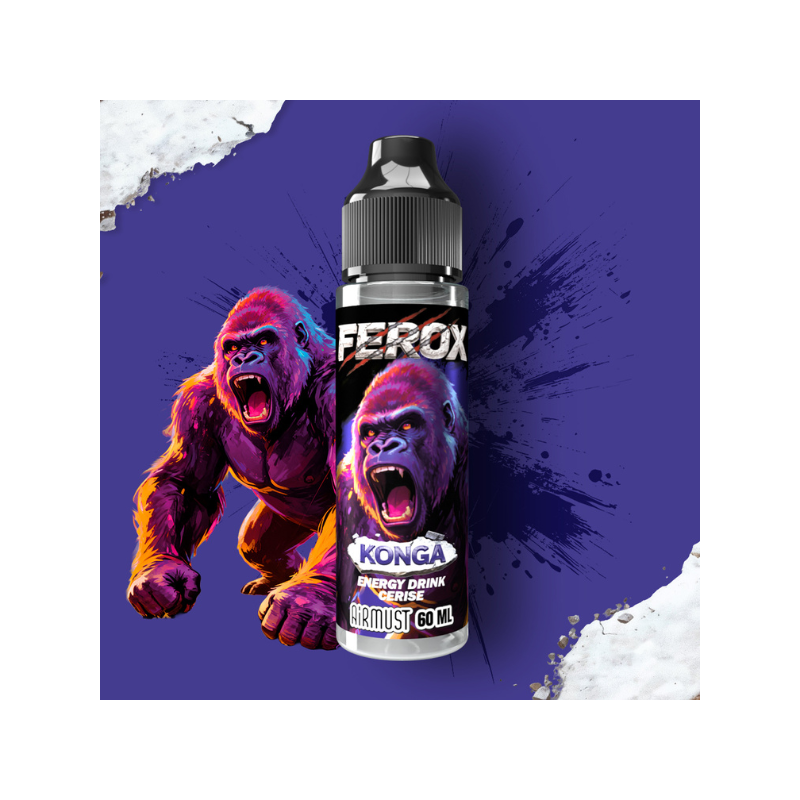 Konga Ferox 60ml Airmust – Cerise & Energy Drink