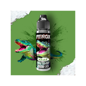 Krak Ferox 60ml Airmust – Bubble Gum, Pastèque & Pitaya Glacée