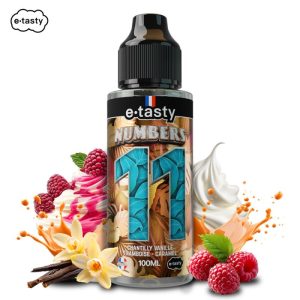 Onze 100ml – Numbers by E.Tasty | Chantilly Vanille, Framboise, Caramel