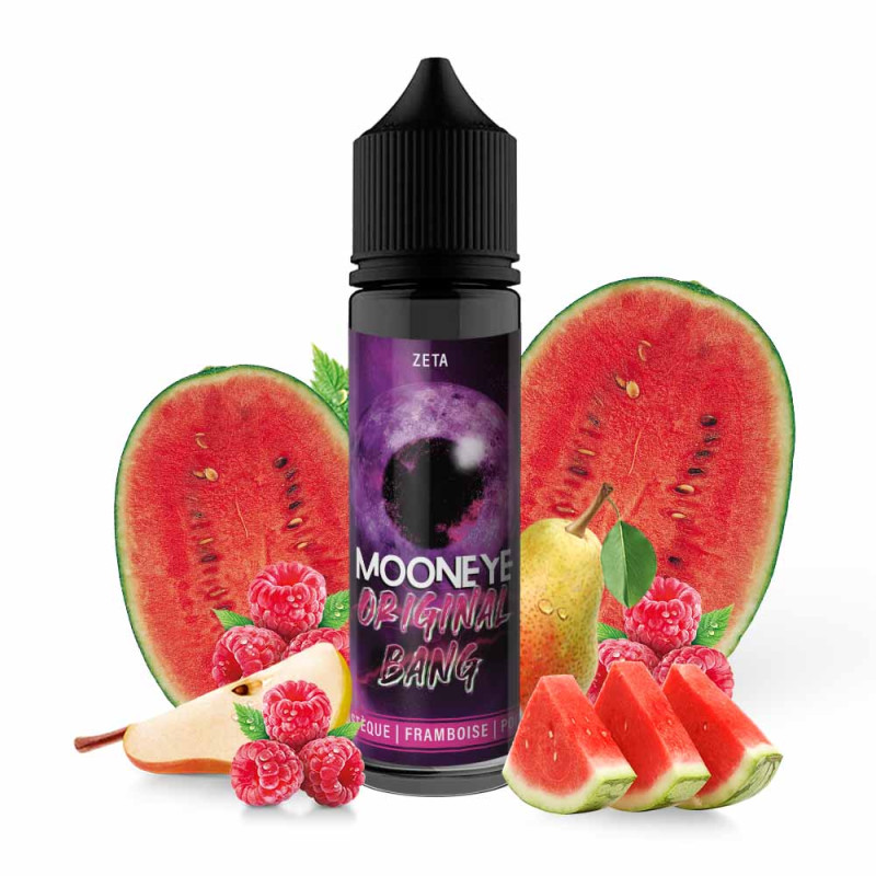 Original Bang : Zeta 50ml – Mooneye | Pastèque, Framboise, Poire et Fraîcheur