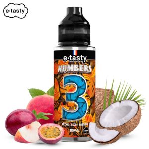 Trois 100ml – Numbers #3 Saphir by E.Tasty – Fruit exotiques