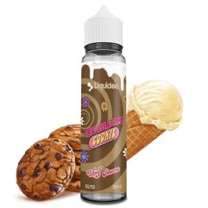 Ice Cream Cookie 50ml Wpuff Flavors – Liquideo | Glace Vanille & Cookie 50/50