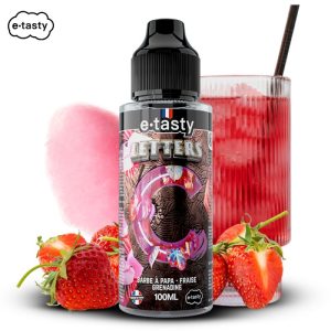 Letters C 100ml E.Tasty | Barbe à Papa Fraise Grenadine