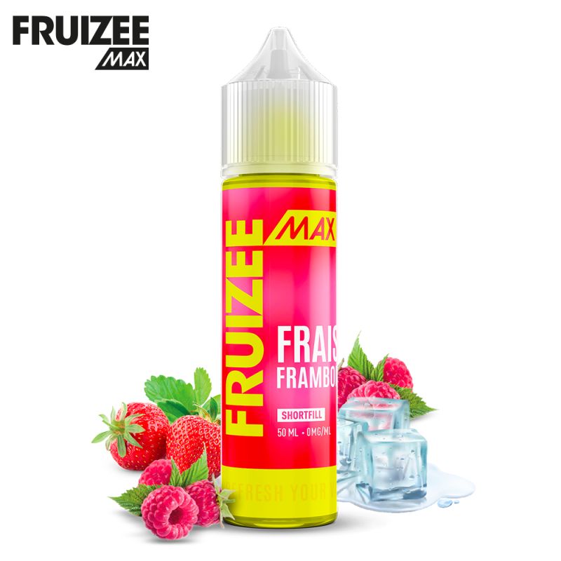 Fraise Framboise 50ml Fruizee Max | Fruits Rouges Frais