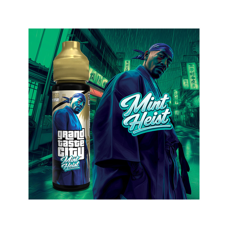 Mint Heist 50ml Grand Taste City – Fruit du Dragon Fruits Rouges Menthol