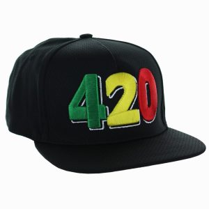 Casquette Baseball 420 Rasta