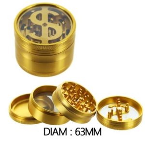Grinder Alu Dollars - 63mm